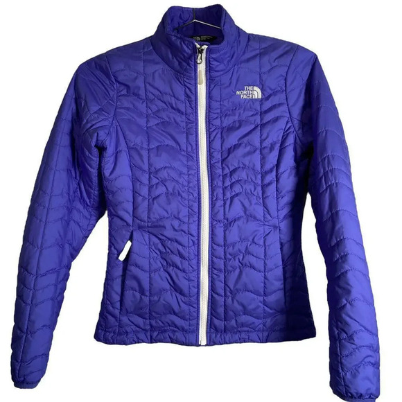 The North Face Thermoball Quilted Purple Lightweight Jacket XS - Picture 1 of 8